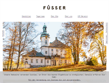 Tablet Screenshot of fuesser-immobilien.com